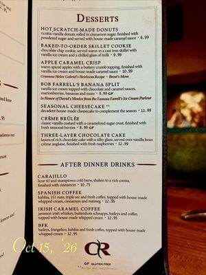 Menu photo 2 Copper River Restaurant & Bar Hillsboro, OR