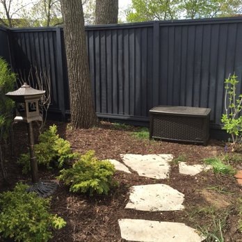 Guier Fence - Guier Fence with Olympic Deep Charcoal Solid Stain. - Fences & Gates Near Me - Blue Springs, Missouri Guier Fence - Guier Fence with Olympic Deep Charcoal Solid Stain. - Fences & Gates Near Me - Blue Springs, Missouri