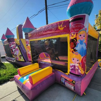 Jumpy Jumpy Jumpers - Baby Princess Double Double Jumper
(For Toddlers Only) - Bounce House Rentals Near Me - perris , California Jumpy Jumpy Jumpers - Baby Princess Double Double Jumper
(For Toddlers Only) - Bounce House Rentals Near Me - perris , California