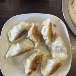 Pan fried Pork dumplings Pan fried Pork dumplings