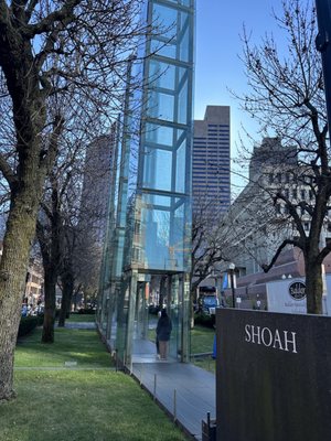 The New England Holocaust Memorial by null