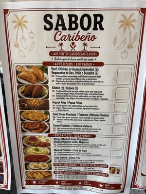 Menu photo 2 Sabor Caribeño Locust, NC