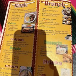 Menu Menu
