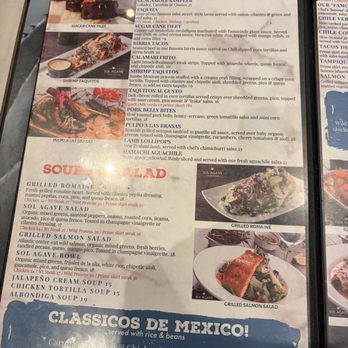 Sol Agave - Menu (as of Aug 2026) - Mexican Near Me - San Clemente, California Sol Agave - Menu (as of Aug 2026) - Mexican Near Me - San Clemente, California