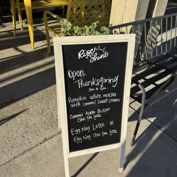 Rise + Shine - Coffee & Tea Near Me - Ramona, California