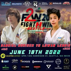 Tri-City Judo - Watch me fight Saturday @f2wbjj 203 at Seattle Center ! Get tickets to support me at www.f2wtix.com