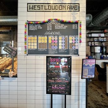North Lime Coffee & Donuts - Menu and donut counter - Donuts Near Me - Lexington, Kentucky