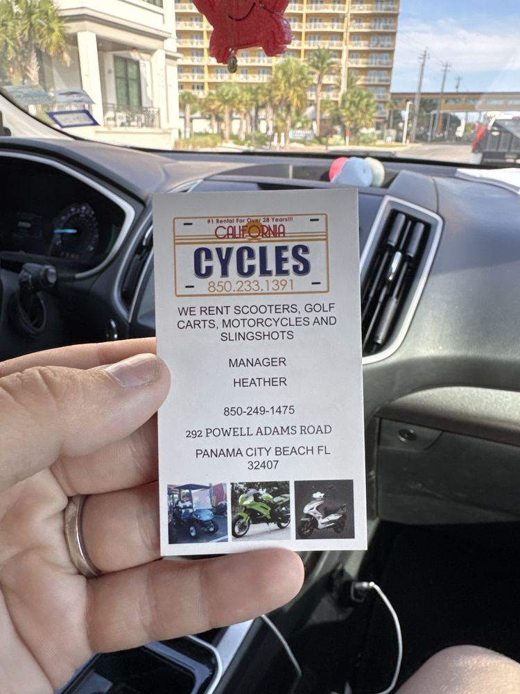 California Cycles Logo