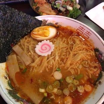 Maki - Spicy Miso ramen heaven! Pork belly w/kimchi comes on the side. - Sushi Bars Near Me - Rockville, Maryland
