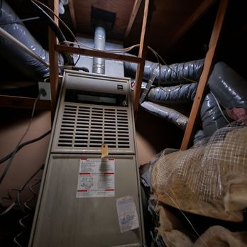 Next Level Heating and Cooling - Before: 33 year old Carrier gas furnace and evaporator coil in attic - Heating & Air Conditioning/HVAC Near Me - Anaheim, California Next Level Heating and Cooling - Before: 33 year old Carrier gas furnace and evaporator coil in attic - Heating & Air Conditioning/HVAC Near Me - Anaheim, California