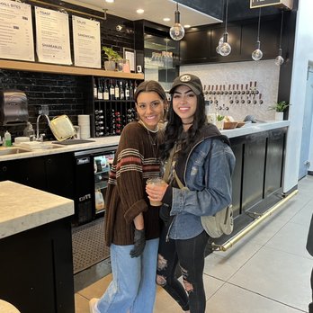 The Pour Choice - The barista and I after I thanked her for my tea - Coffee & Tea Near Me - Auburn, California The Pour Choice - The barista and I after I thanked her for my tea - Coffee & Tea Near Me - Auburn, California