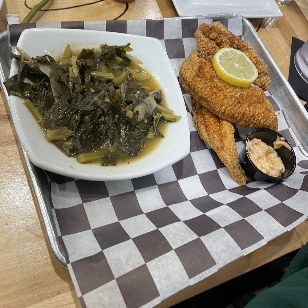 Southern Gourmet Kitchen - Greens, fish - Southern Near Me - Plano, Texas Southern Gourmet Kitchen - Greens, fish - Southern Near Me - Plano, Texas