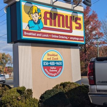 Amy's Omelette House - Sign - Breakfast & Brunch Near Me - Cherry Hill, New Jersey