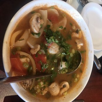 Arches Thai - Tom yum soup - Thai Near Me - Moab, Utah