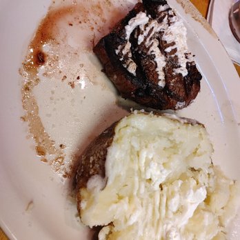 Texas Roadhouse - Filet and Baked potato - Steakhouses Near Me - Avon, Indiana