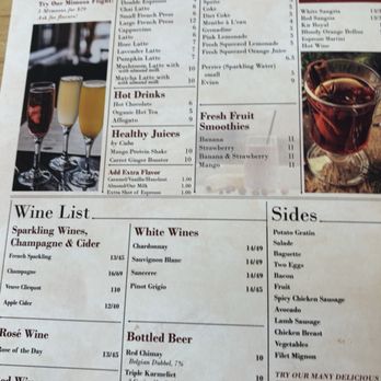 Creme de La Crepe - Menu 11/30/25 - Creperies Near Me - Huntington Beach, California