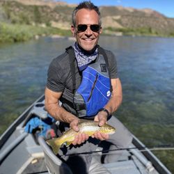 Spinner Fall Guide Service - My friend Phillip.
