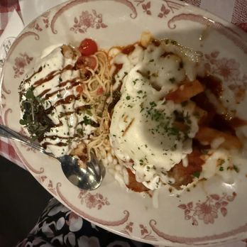 Kenny's Italian Kitchen - Special-Champagne Chicken (left) and Baked Ziti (ight) - Italian Near Me - Dallas, Texas Kenny's Italian Kitchen - Special-Champagne Chicken (left) and Baked Ziti (ight) - Italian Near Me - Dallas, Texas
