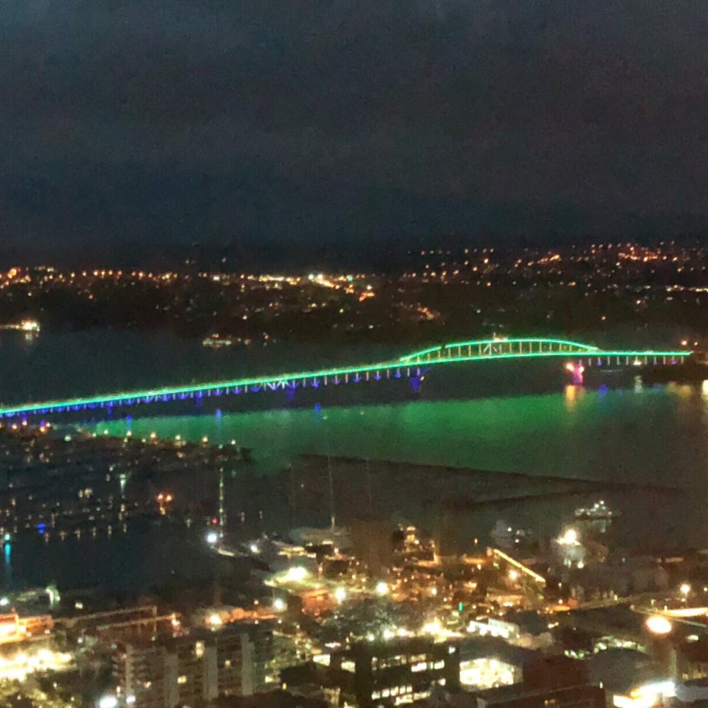 Sky Tower - Bridge at 9pm - Landmarks & Historical Buildings Near Me - Auckland, AUK