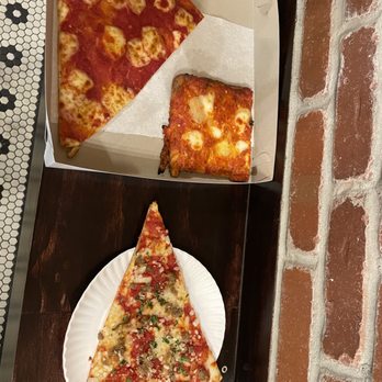 Artichoke Basille’s Pizza - Margarita slice, Meatball slice, Sicilian slice - Pizza Near Me - New Brunswick, New Jersey Artichoke Basille’s Pizza - Margarita slice, Meatball slice, Sicilian slice - Pizza Near Me - New Brunswick, New Jersey