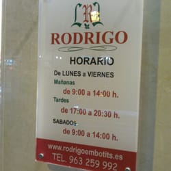 Rodrigo - El horario