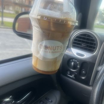 Donuts Coffee & Burgers - Caramel iced coffee - Coffee & Tea Near Me - Baton Rouge, Louisiana