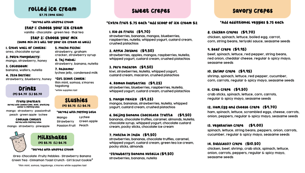 Menu photo 2 Bubbles07 - Beachwood Beachwood, NJ Menu photo 2 Bubbles07 - Beachwood Beachwood, NJ