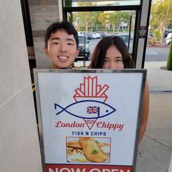 London Chippy - Sign - Fish & Chips Near Me - Irvine, California London Chippy - Sign - Fish & Chips Near Me - Irvine, California