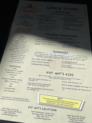 Menu photo 6 Fat Nat's Eggs St. Anthony, MN Menu photo 6 Fat Nat's Eggs St. Anthony, MN