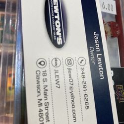 Lewton's Sports Cards and Collectibles - Contact information