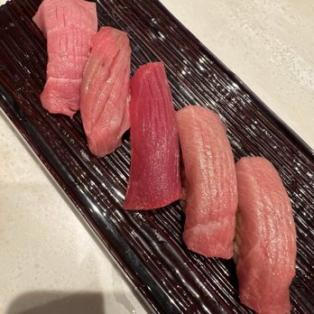 Kaiten Sushi Ginza Onodera Hawaii - Toro variety - Conveyor Belt Sushi Near Me - Honolulu, Hawaii