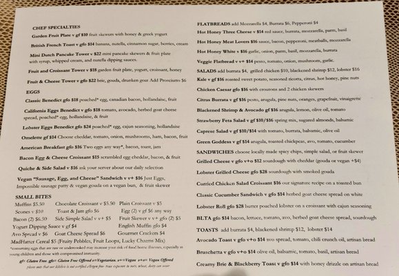 Menu photo 1 Alice and Rose Boulder, CO Menu photo 1 Alice and Rose Boulder, CO