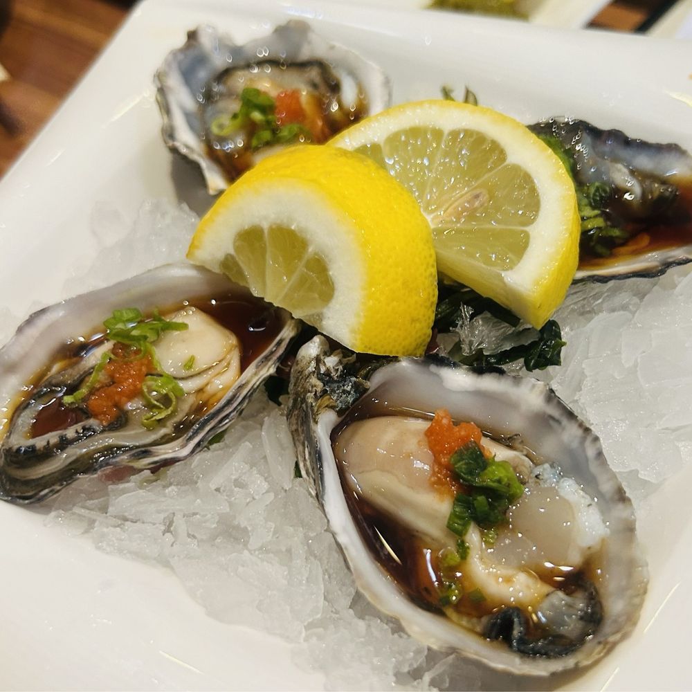 Hashigo Sushi - Oysters (plump & uber fresh) - Japanese Near Me - Huntington Beach, California Hashigo Sushi - Oysters (plump & uber fresh) - Japanese Near Me - Huntington Beach, California