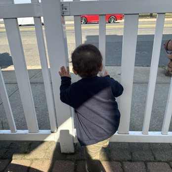 Bossa Fish - Closed in patio was great for our little guy - Seafood Near Me - Elizabeth, New Jersey