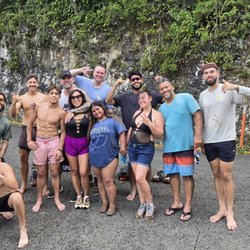 Puerto Rico Westside Adventures - End of adventure,  pic w our tour guides & a few of our group-  Warren  Alberto Joshua Kevin  Jaime  Henry