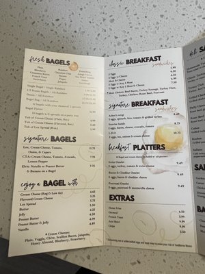 Menu photo 1 NY Bagel Fullerton, CA