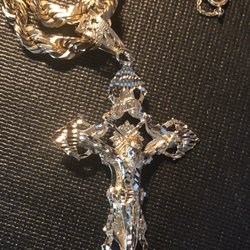 Wedding Day Diamonds - 3D Cross.