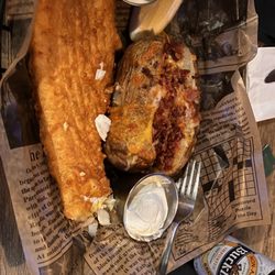 Casey Magee's Irish Pub - A huge fresh fish. Crunchy on the outside; moist on the inside!