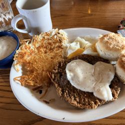 Cracker Barrel Old Country Store - Grandpas Country Fried Breakfast