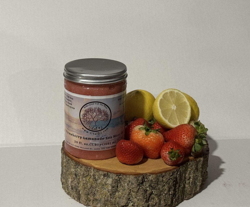 Vital92 Irish Sea moss gel Logo