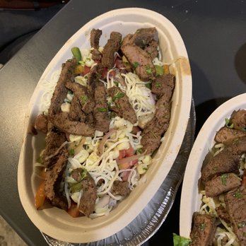 Chipotle Mexican Grill - Carne Asada, with rice, pinto beans, corn, pico de Gallo, little shredded cheese.  Yummy. - Mexican Near Me - Jacksonville, Florida