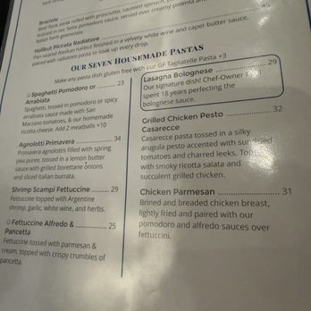 Sette Pasta House - Menu - Italian Near Me - Granite Bay, California Sette Pasta House - Menu - Italian Near Me - Granite Bay, California