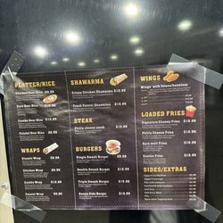 Red Chilies - Menu