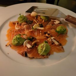 Salmon Carpaccio