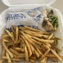 Little Greek Fresh Grill - Chicken Caesar Pita
