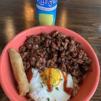 Egg Karne - "Silog" Breakfast Bowl w/ Calamansi juice - Breakfast & Brunch Near Me - Herndon, Virginia