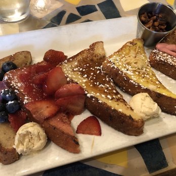 Batter & Berries - French toast flight...pretty good! - Breakfast & Brunch Near Me - Chicago, Illinois Batter & Berries - French toast flight...pretty good! - Breakfast & Brunch Near Me - Chicago, Illinois
