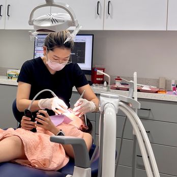 Lovebee Pediatric Dentistry - She was so gentle with her injection and treatment. My daughter didn't even notice as she was watching TV overhead. - Pediatric Dentists Near Me - Tustin, California Lovebee Pediatric Dentistry - She was so gentle with her injection and treatment. My daughter didn't even notice as she was watching TV overhead. - Pediatric Dentists Near Me - Tustin, California