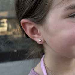 Red Dragon Tattoo and Piercing - Ears right after