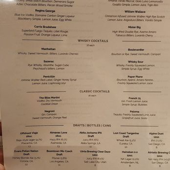 Steak & Whisky - menu as of 2/21/2025 - Steakhouses Near Me - Hermosa Beach, California